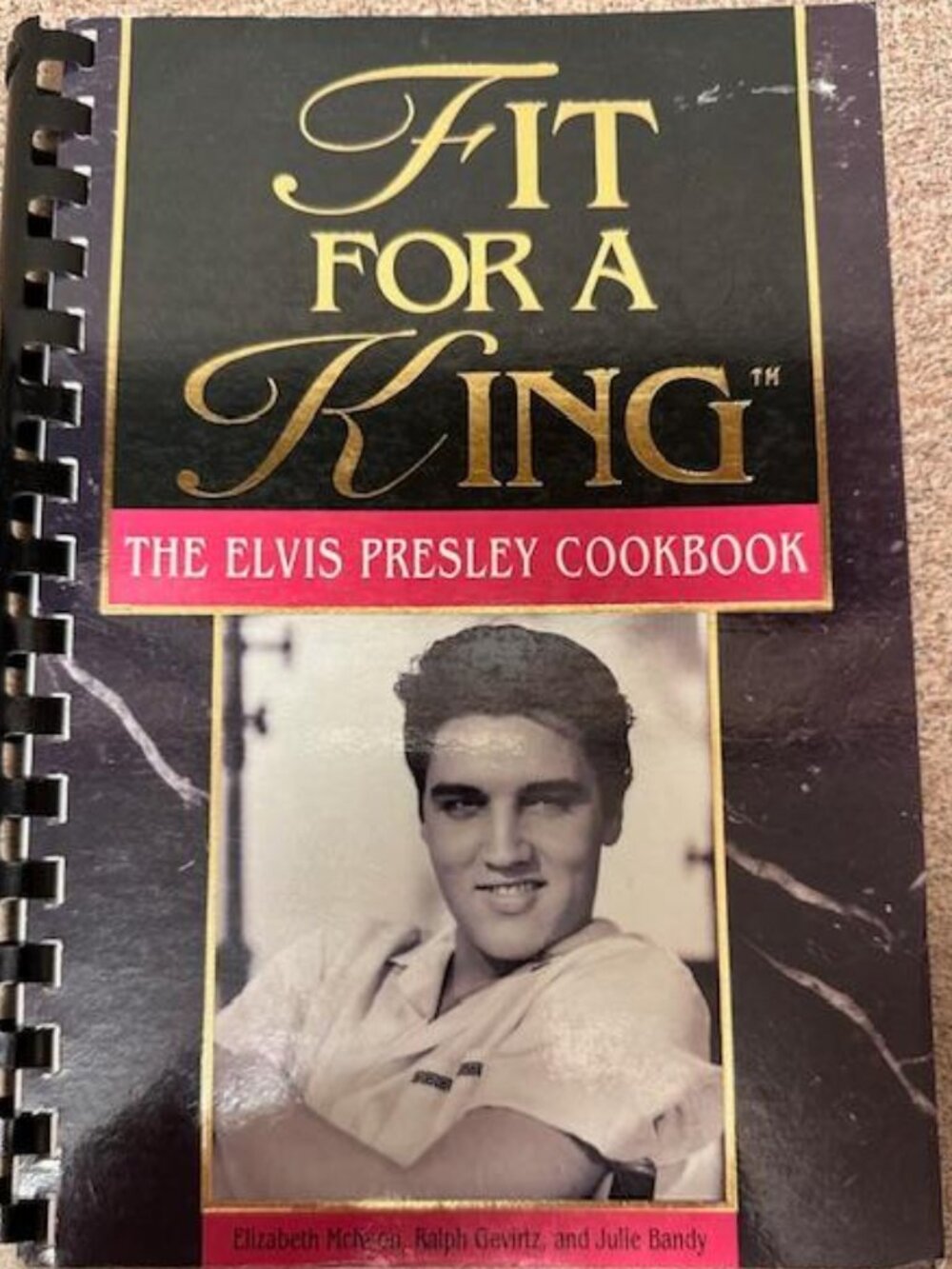 Elvis Presley Cookbook, Fit for a King, 1992